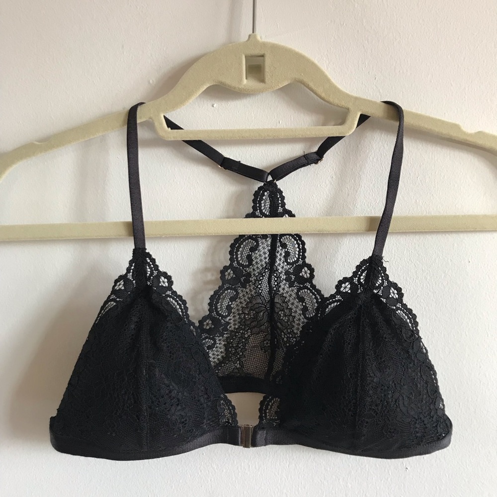 Padded lace bralette
